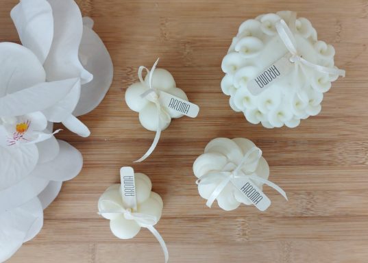 Candele in cera di soia artigianali profumate